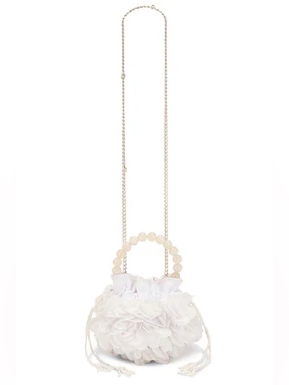 PatBo Alyssa Bag in White x Revolve x Nannacay White Bridal